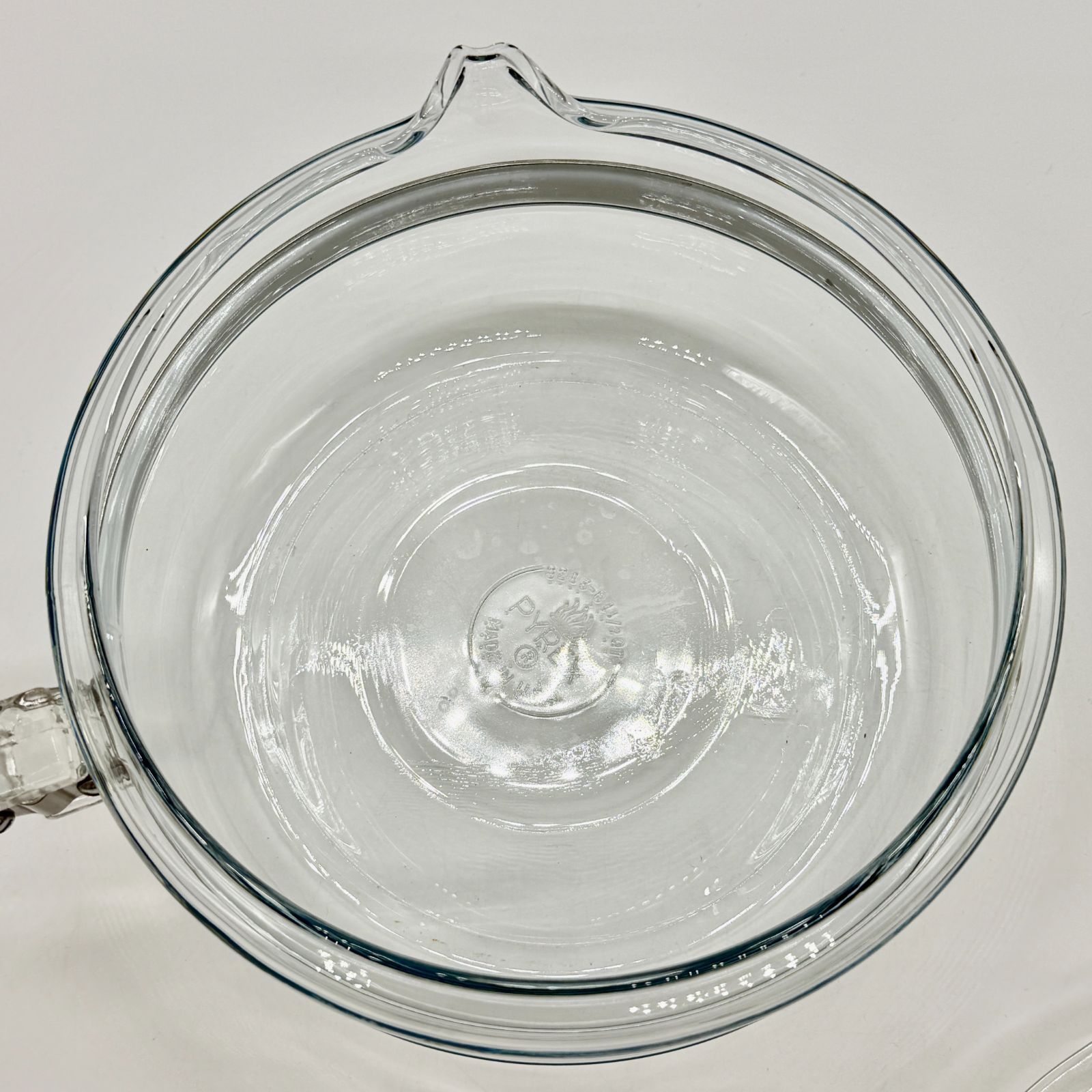 【最大40％OFF＆7日間返品OK】 品 PYREX パイレックス 耐熱ガラス片手鍋 ソースパン 調理器具 USA 昭和レトロ
