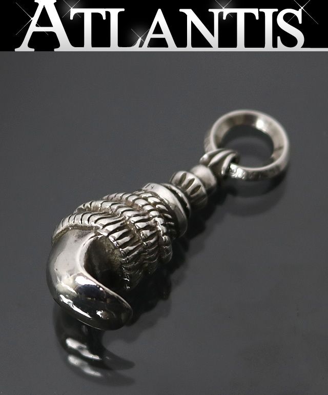 CHROME HEARTS 銀座店 クロムハーツ CROW クロウ ペンダント チャーム メンズ シルバー SV925 100721