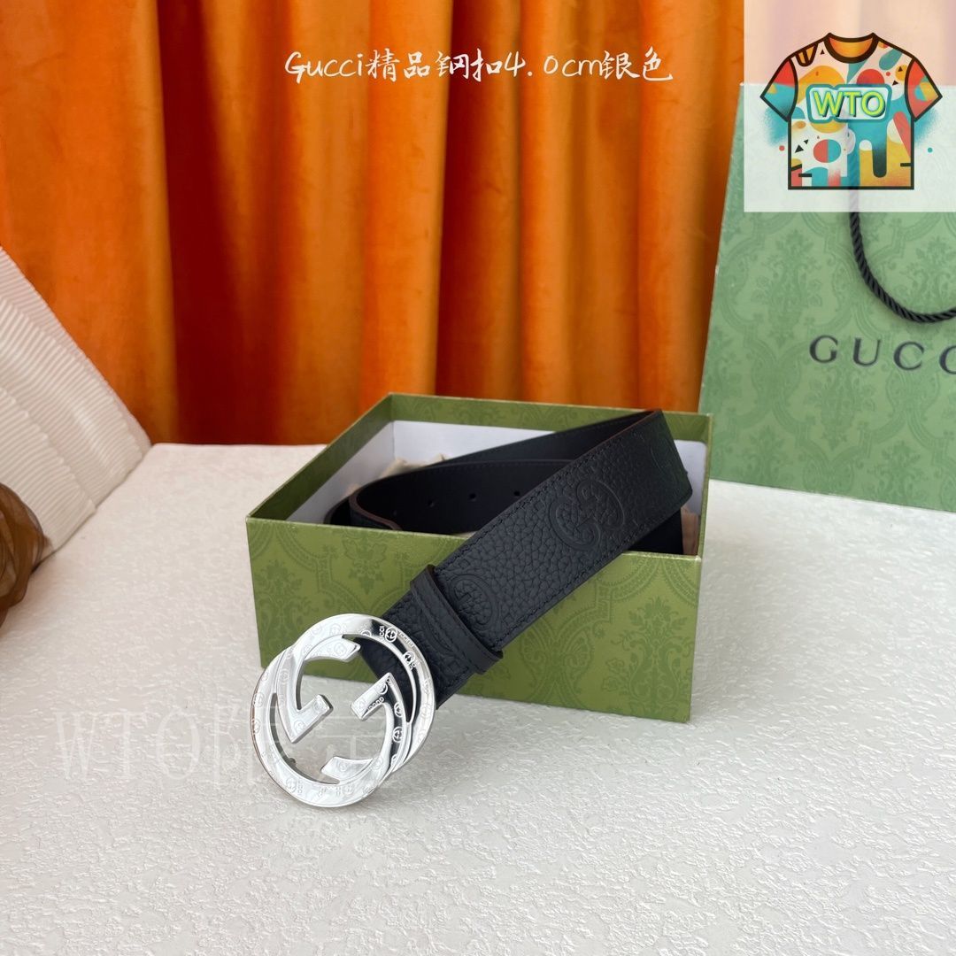 今日特価】Gucci グッチ レザーベルト-3 - メルカリ