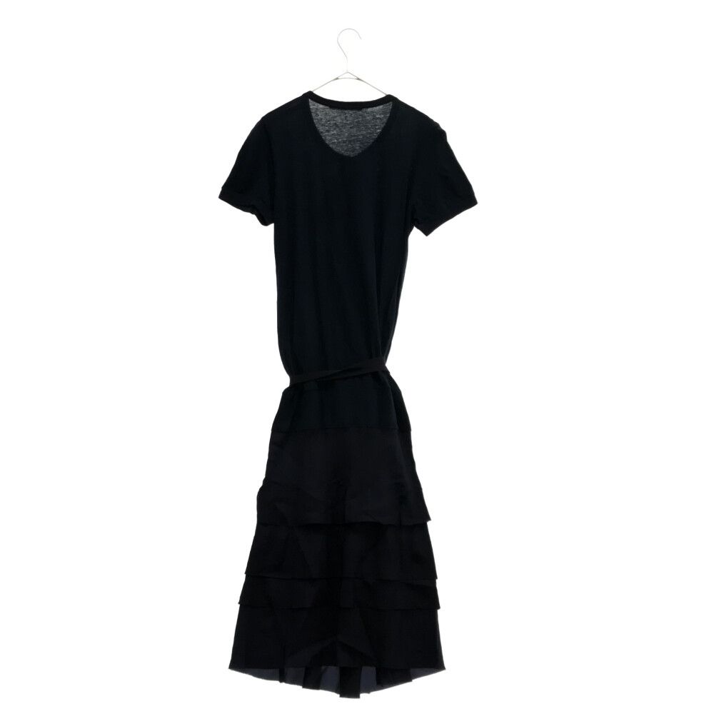 sacai luck (サカイ ラック) 12SS キュプラ切替レイヤード風