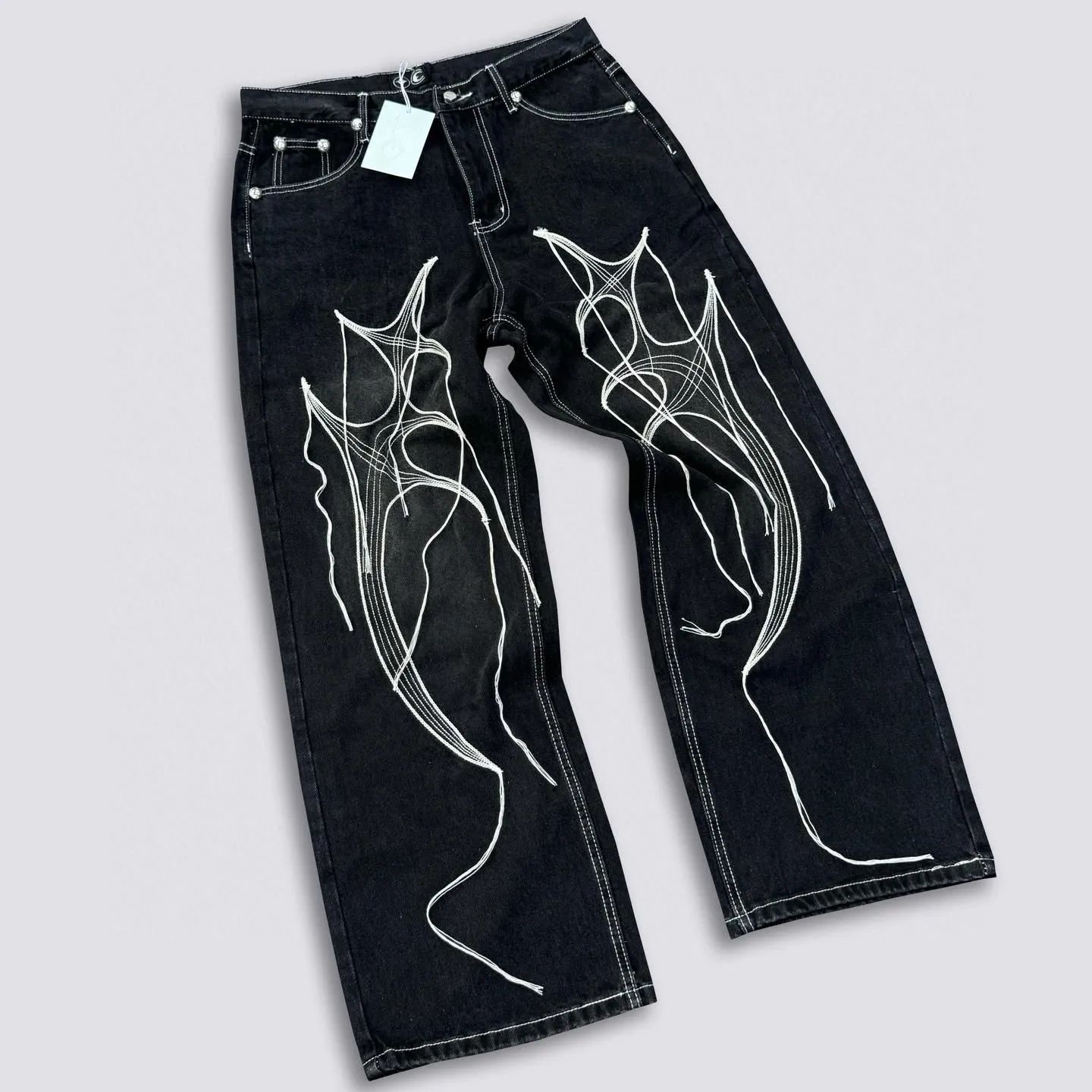 Thug Club Denim Pants サグ クラブ ロゴ デニムパンツ 新品未使用 