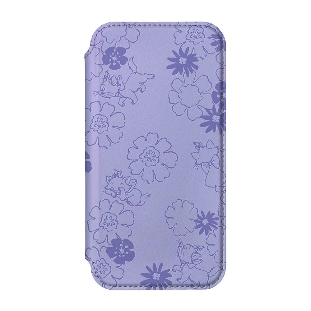 【特価商品】ガラスフリップケース 用 [ディズニー Max iPhone14Pro マリー] Style PG-DGF22S02MAR Premium