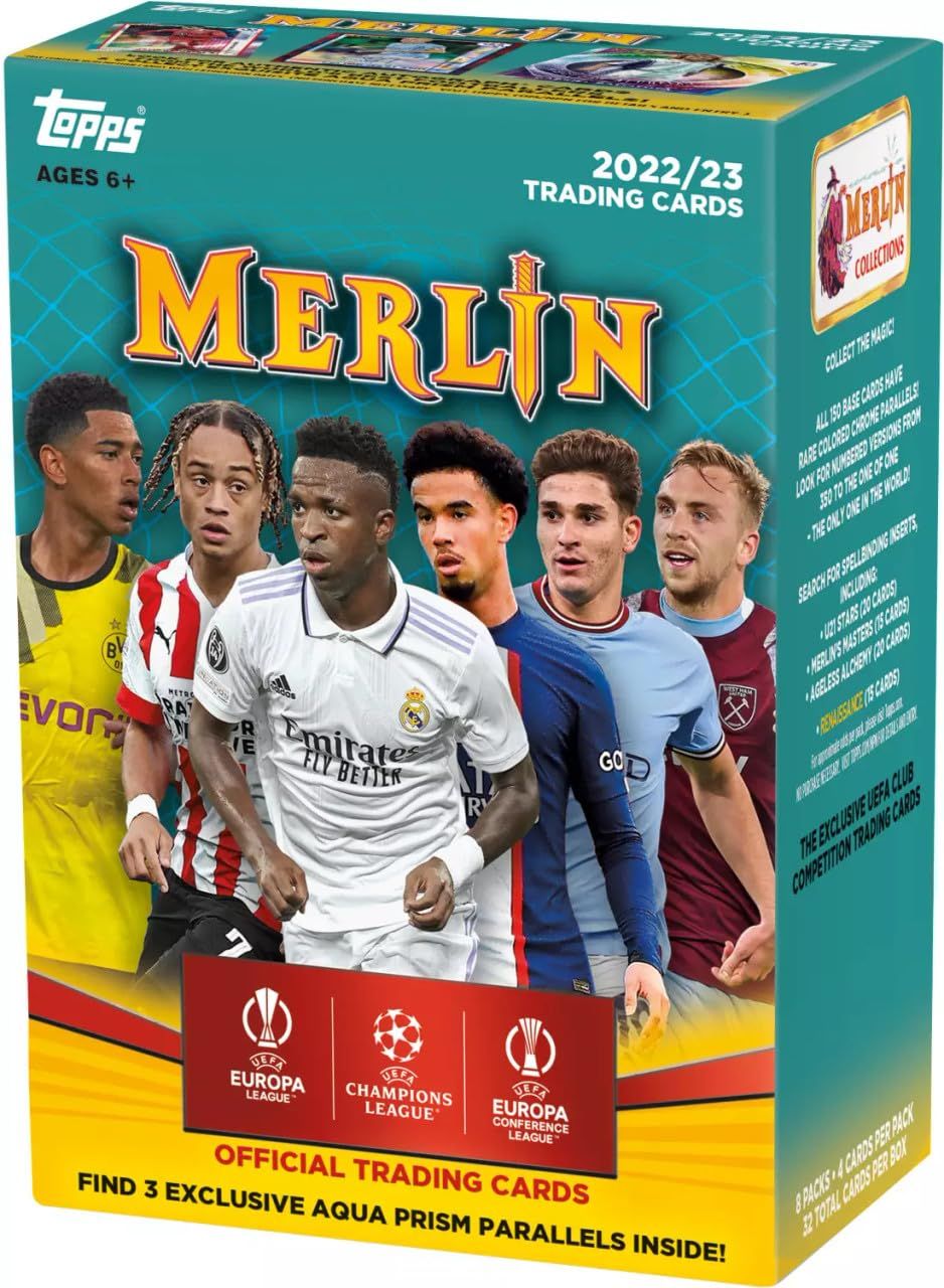 2022-2023 Topps Merlin Chrome UEFA チャンピオン サッカーカード