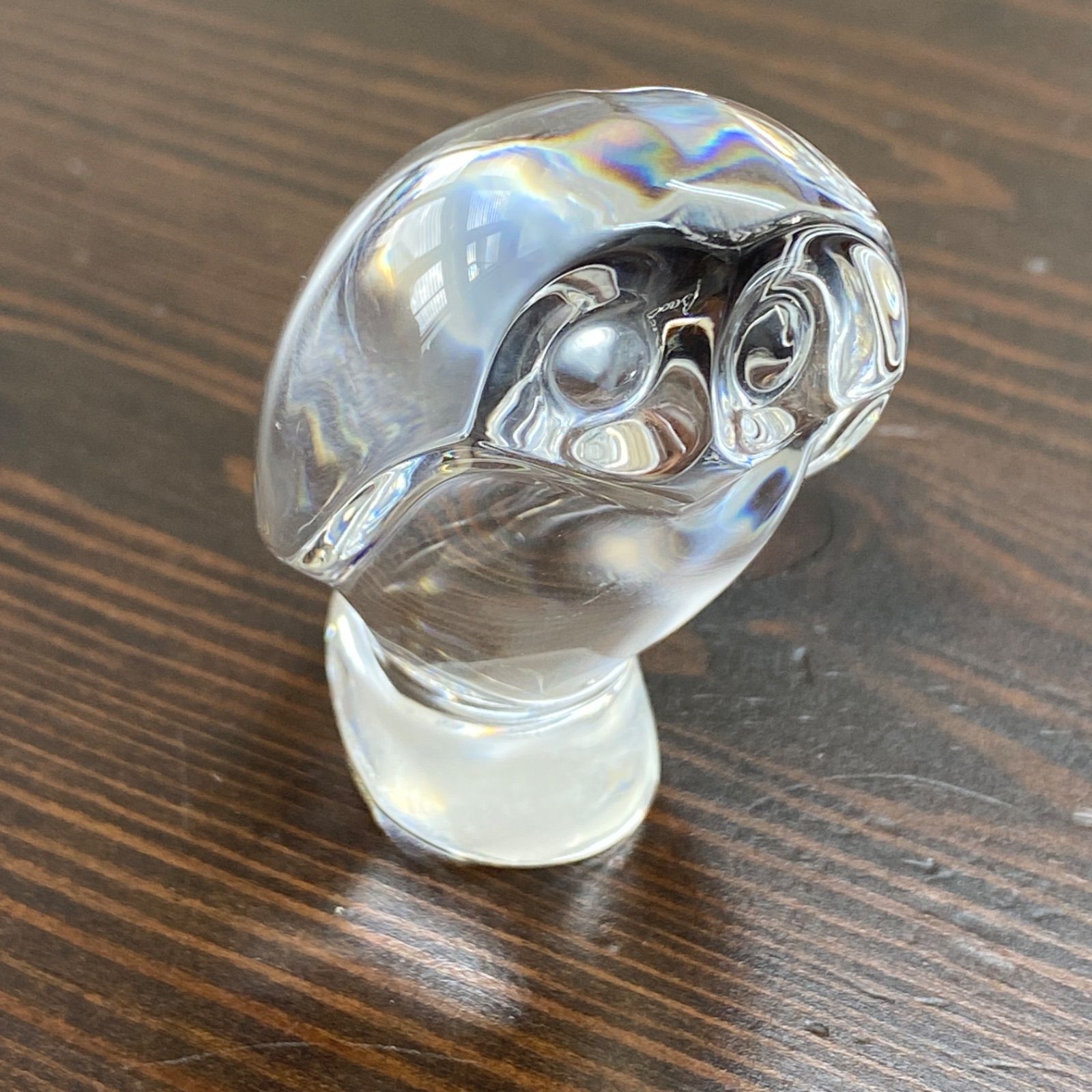 ✨美品✨ Baccarat バカラ Crystal クリスタル フクロウ🦉 置物