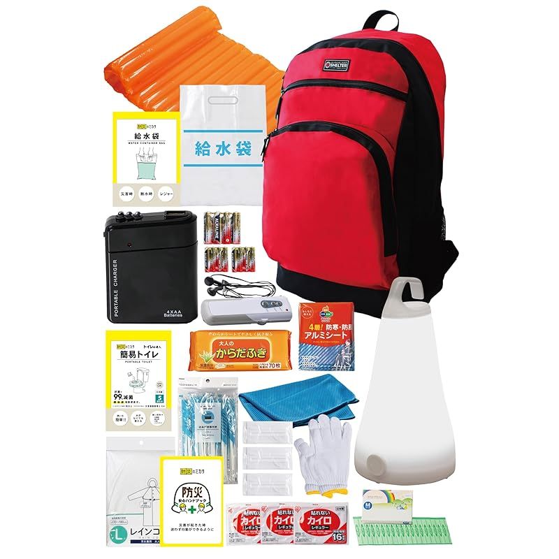 防災のミカタ 防災セット メタプレミアム 2人用 【68点セット】 防災