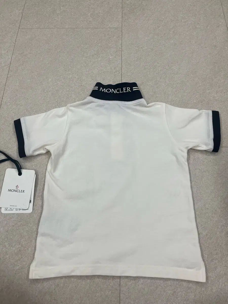 MONCLER(モンクレール) ショップ キッズ 男児 ロゴ ポロ T シャツ ( 6y