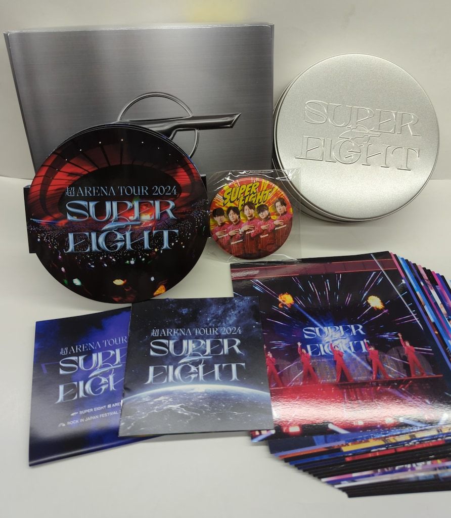 関ジャニ∞ - SUPEREIGHT　ブルーレイ　超ARENATOUR2024　完全生産限定盤 楽天ブックス: 超ARENA TOUR 2024 SUPER EIGHT(初回限定盤 DVD