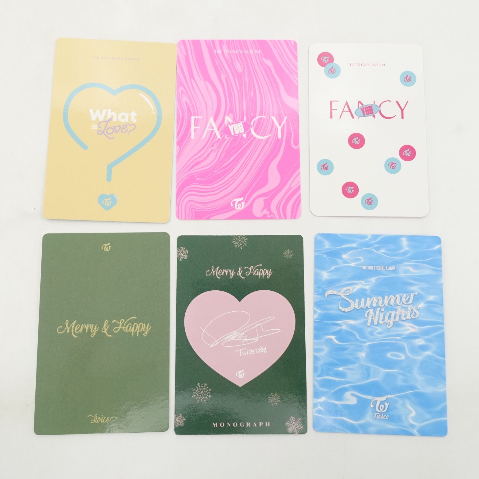 TWICE TV 2018 ダヒョン summer nightsトレカ TWICE ダヒョン What is Love? FANCY YOU Merry & Happy Summer