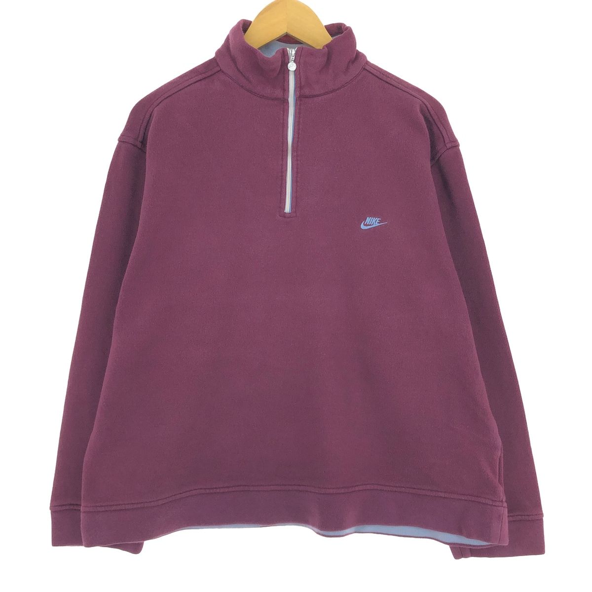 古着 ナイキ NIKE ハーフジップスウェットシャツ トレーナー メンズL相当/eaa434079