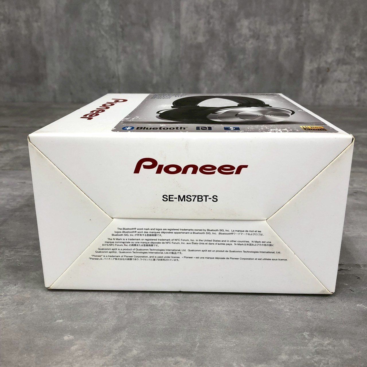 Pioneer ワイヤレスヘッドホン Pioneer SE-MS7BT-S シルバー