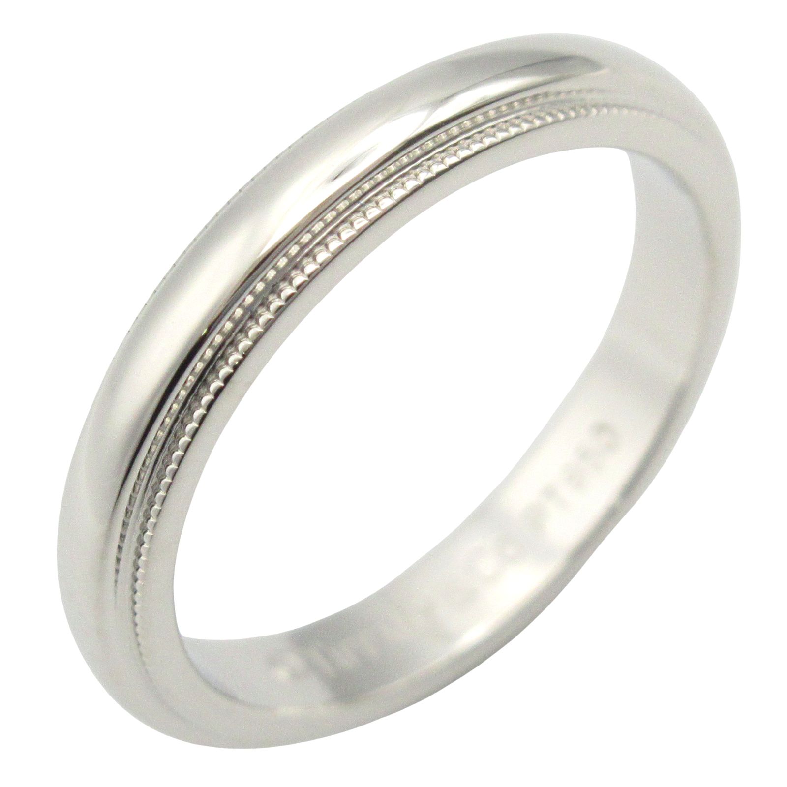 ティファニー TIFFANY＆CO リング・指輪 ミルグレイン リング #7.5 