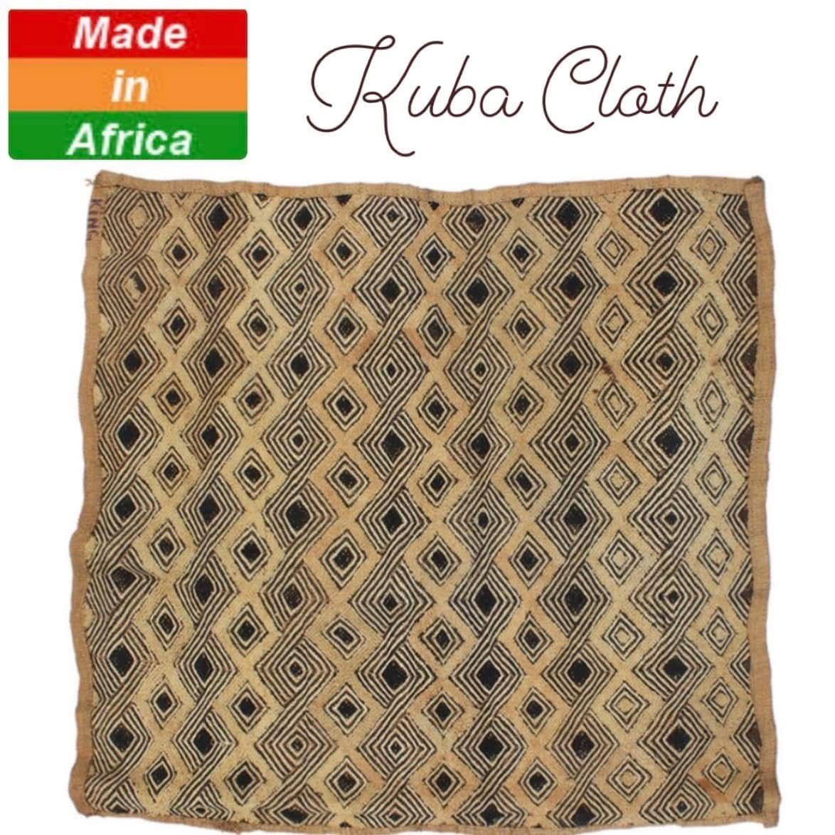 アフリカ　コンゴ　クバクロス　Africa premium Kuba Cloth