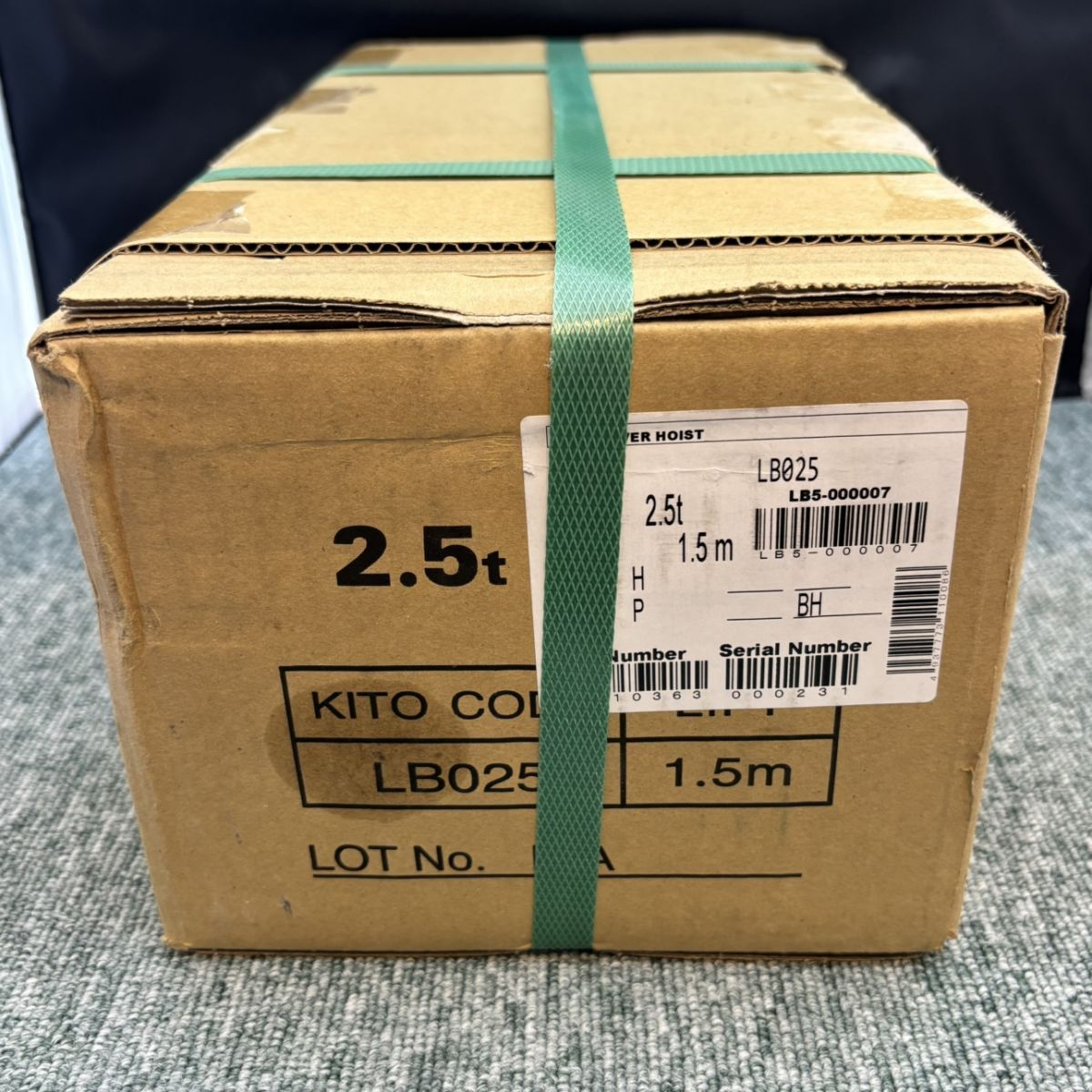  KITO LB 025 2.5 t レバーブロック キトー その他 バイス クランプ