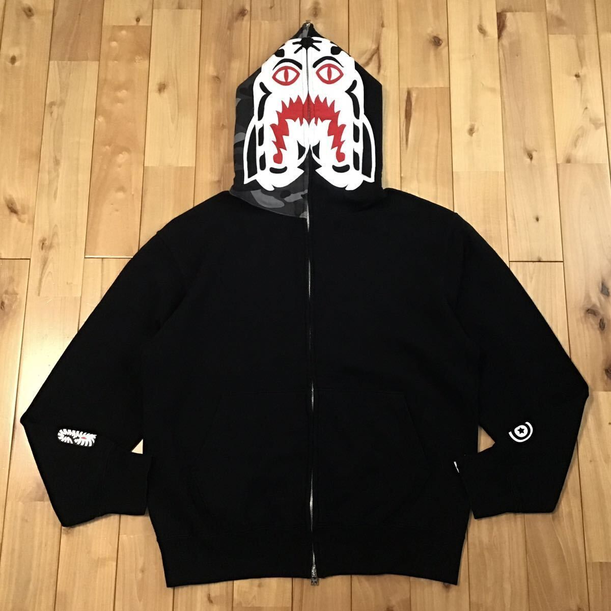 初期 ホワイト タイガー パーカー Mサイズ a bathing ape BAPE camo 
