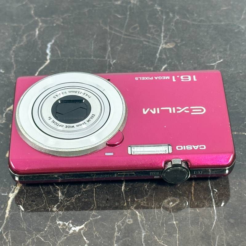 CASIO EXILIM EX-ZS12 デジタルカメラ レッド - メルカリ
