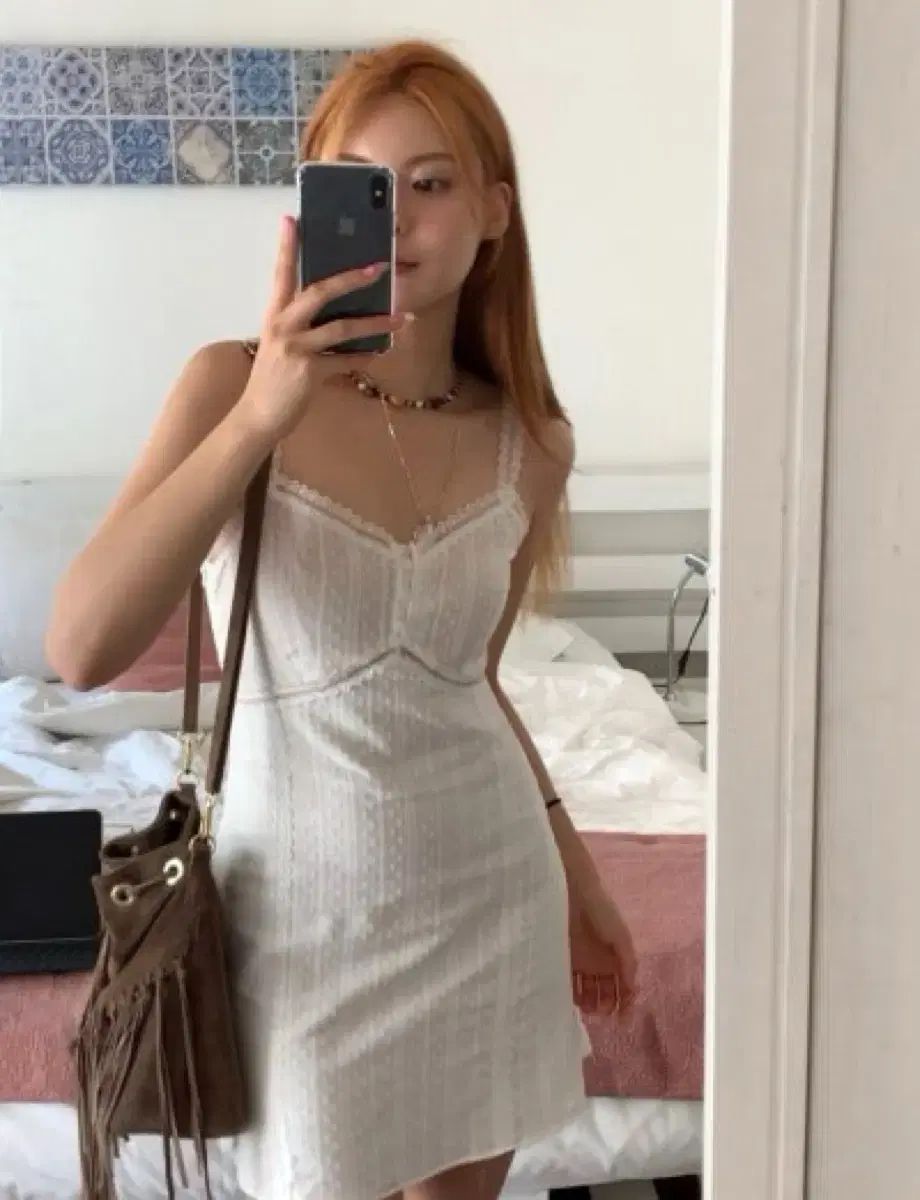 loulouseoul 白 夢 ミニ ワンピース