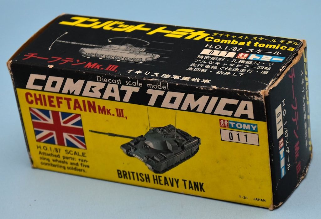 TOMY コンバットトミカ イギリス陸軍重戦車 チーフテンMk.Ⅲ 11