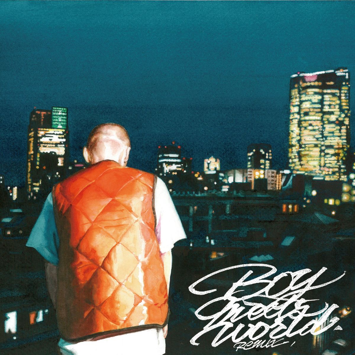 LP 仙人掌 BOY MEETS WORLD - REMIX PLP7531 P-Vine Records /00260 LP