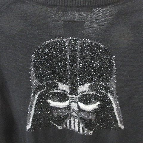STAR WARS ブラック セーターマークアンドロナ マークアンドロナ MARK LONA スターウォーズ STAR WARS ゴルフ ニット