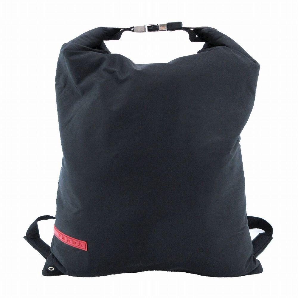 PRADA SPORTS プラダスポーツ ヴィンテージ ナイロン ラバーロゴ