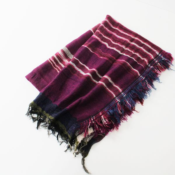 tamaki niime タマキニイメ 玉木新雌 ウール コットン roots shawl