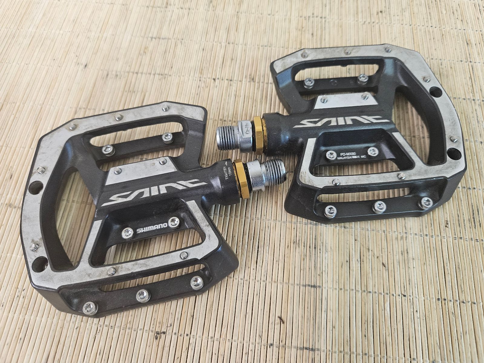 SHIMANO PD-MX80 シマノ フラットペダル クロス MTB 同梱発送承中!!