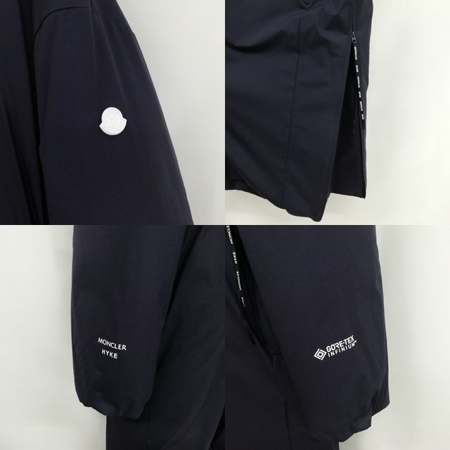 モンクレール MONCLER ハイク HYKE MUVERAN GORE-TEX 21AW ノーカラー 