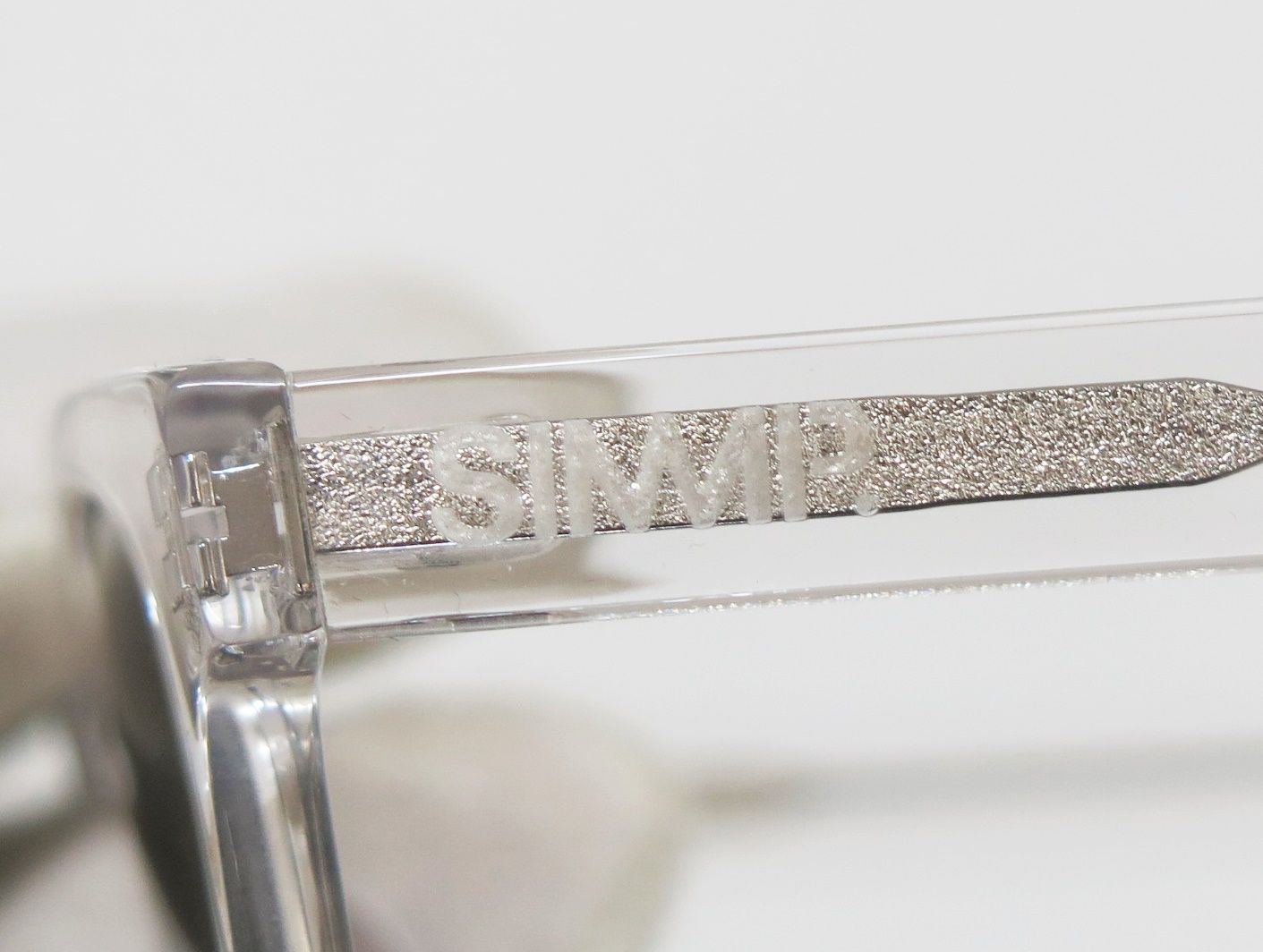 SIMMP シンプ SIMMP Sunglasses Crystal Green サングラス 度なし 美品 