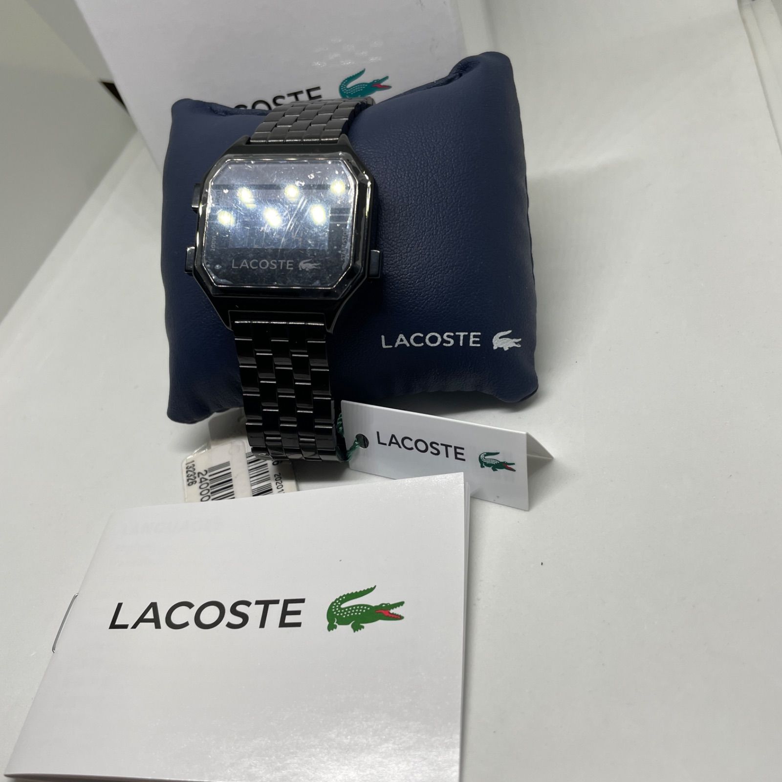 S*a様 LACOSTE デジタルアナログコンビネーション ブラックウォッチ S*a様 LACOSTE デジタルアナログコンビネーション ブラックウォッチ
