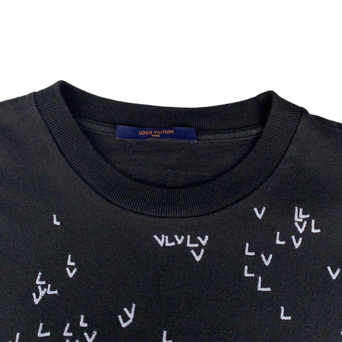 ルイヴィトン 22aw LVスプレッドエンブロイダリーTシャツ 半袖