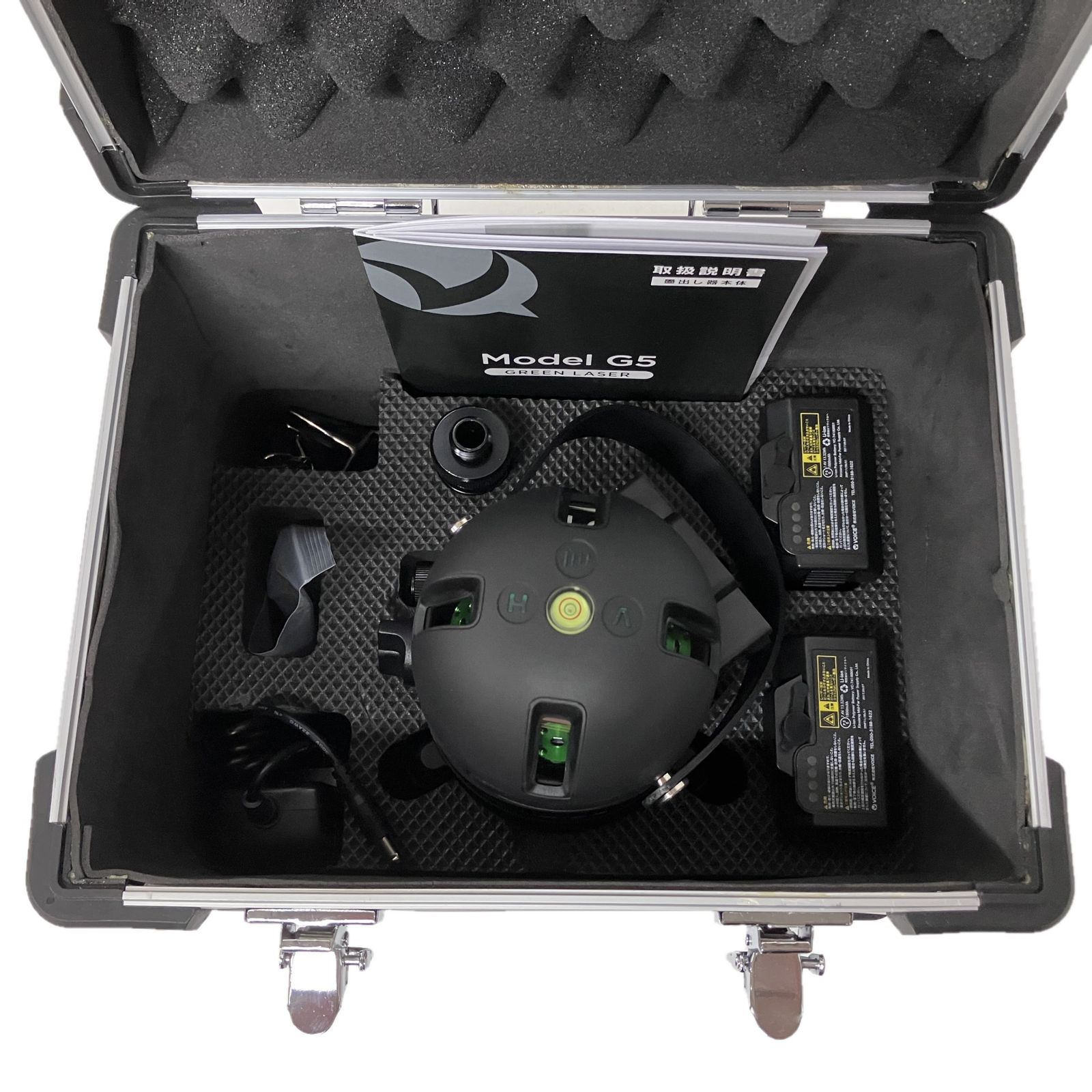 安心の全品国内発送！ voice レーザー墨出し器 Model-g5 三脚受光器付き 電動工具 S10520340