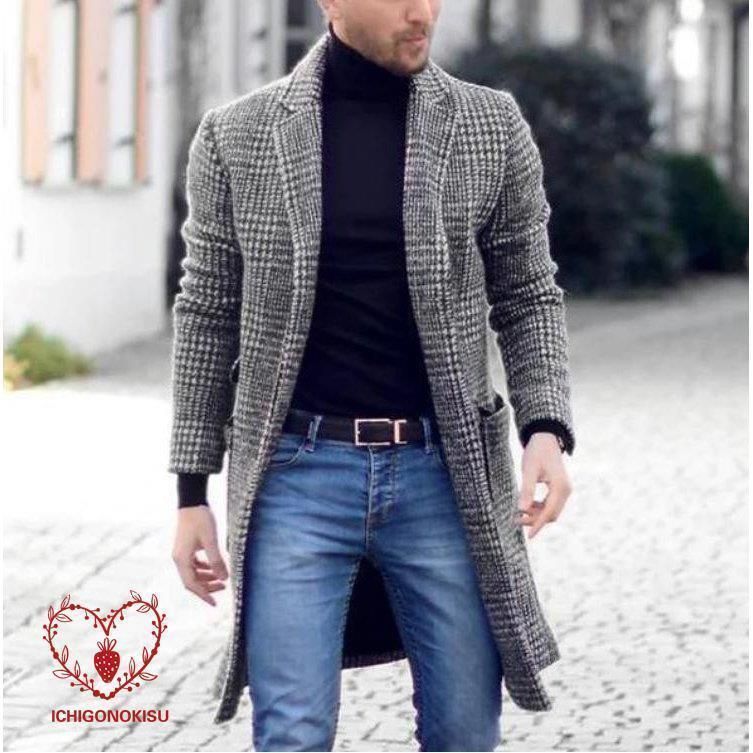 チェスターコート コート メンズ 秋服 トレンチコート 40代 50代 紳士服 ロング丈 ラシャコート カッコイイ ミリタリー 通勤