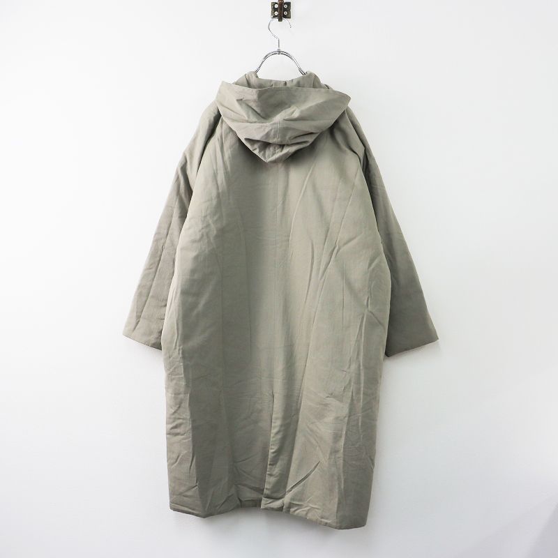 エヴァムエヴァ evam eva 美品 2021AW padding hooded long coat