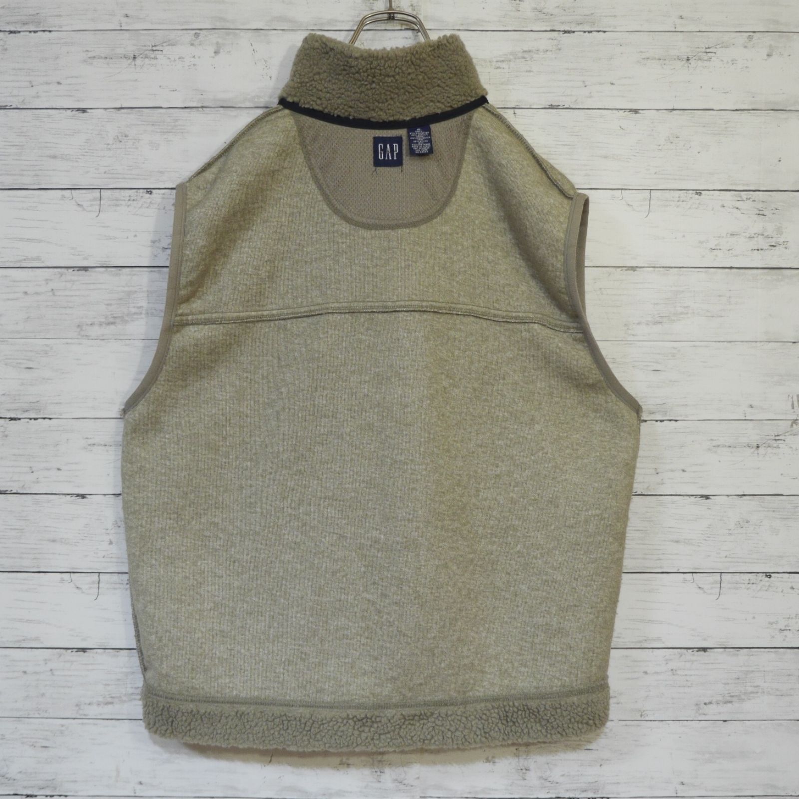 90s オールドギャップ OLD GAP ジップアップ フルジップ ボアフリース 