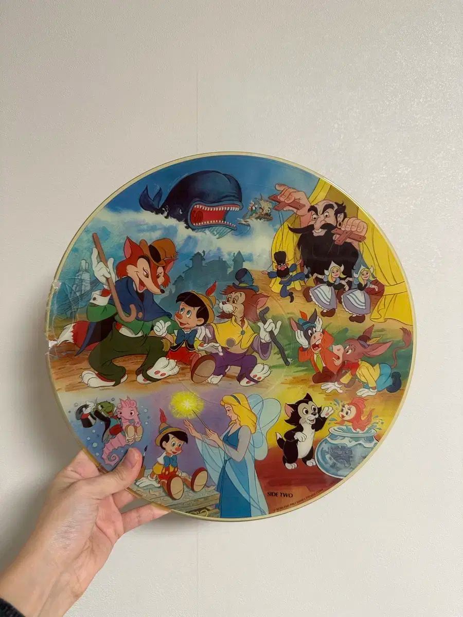 Disney ディズニー ピノキオ ビンテージ ピクチャーディスク lp
