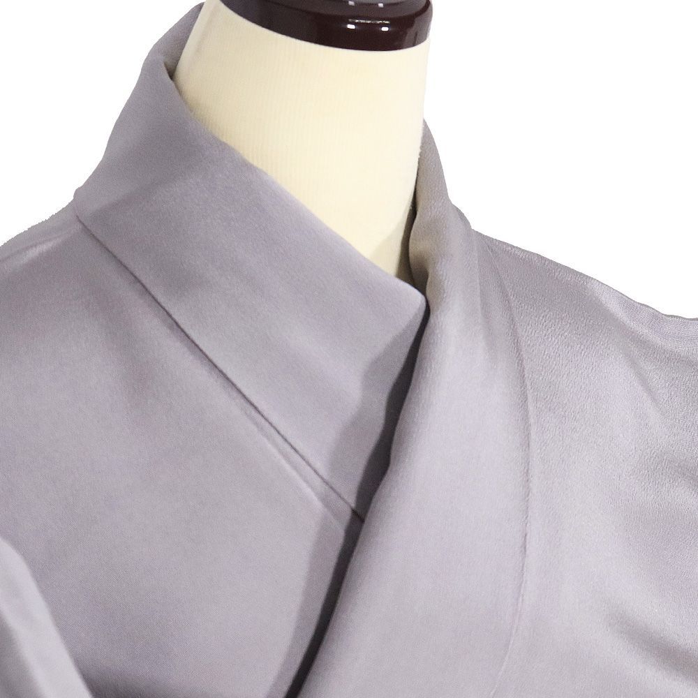 色留袖 身丈163cm 裄丈67cm M 袷 松尾光琳 落款あり かるた 小箱