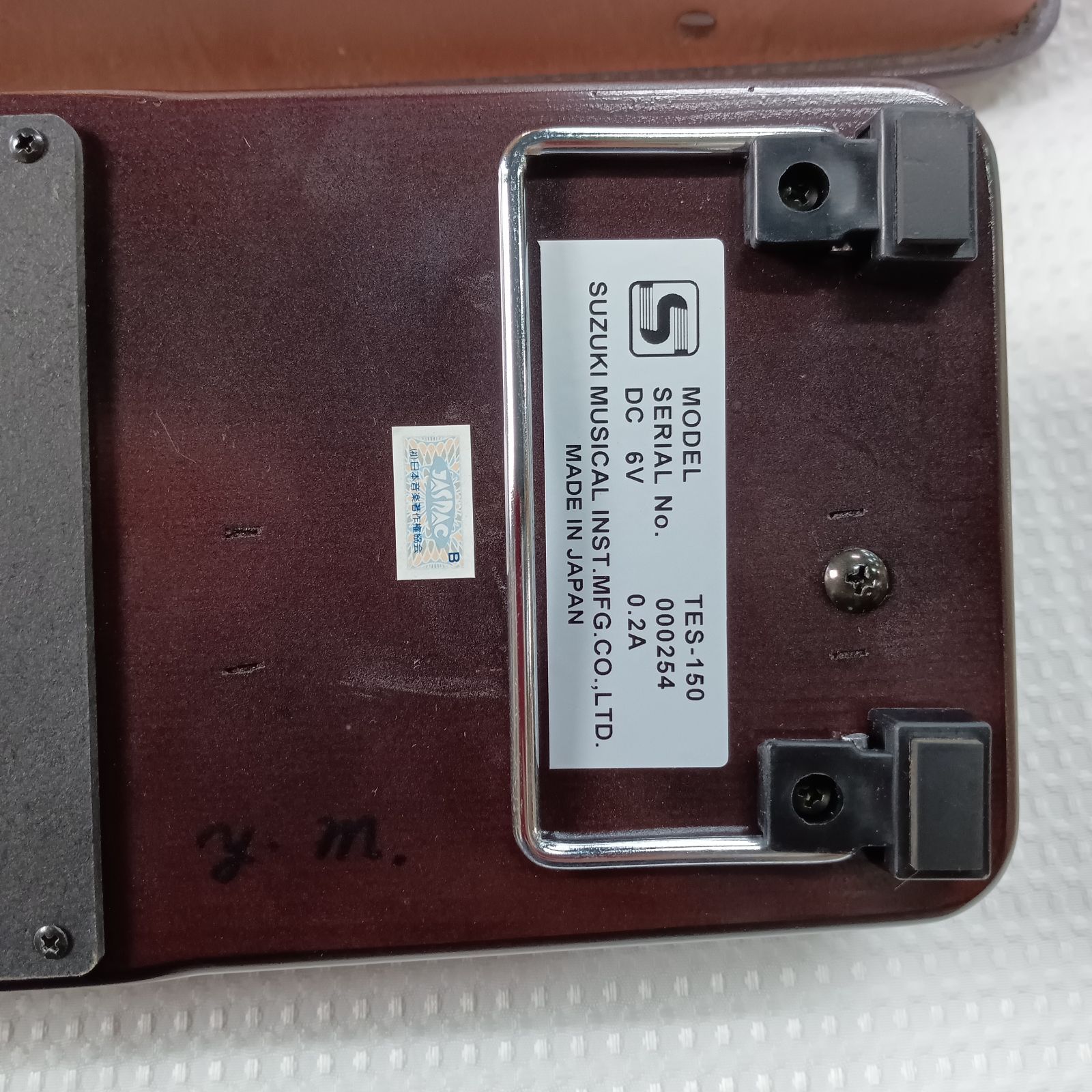 中古 通電確認済 SUZUKI 電気大正琴 山びこ TES-150 外箱つき