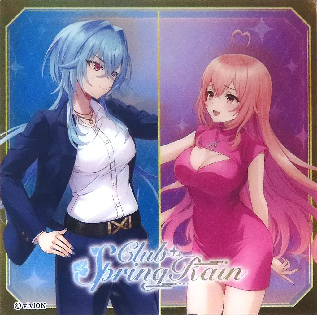 中古】アクリルスタンド・アクリルパネル 春雨麗女＆我部りえる