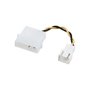 (まとめ)サンワサプライ ファン用電源変換ケーブル TK-PWFAN5