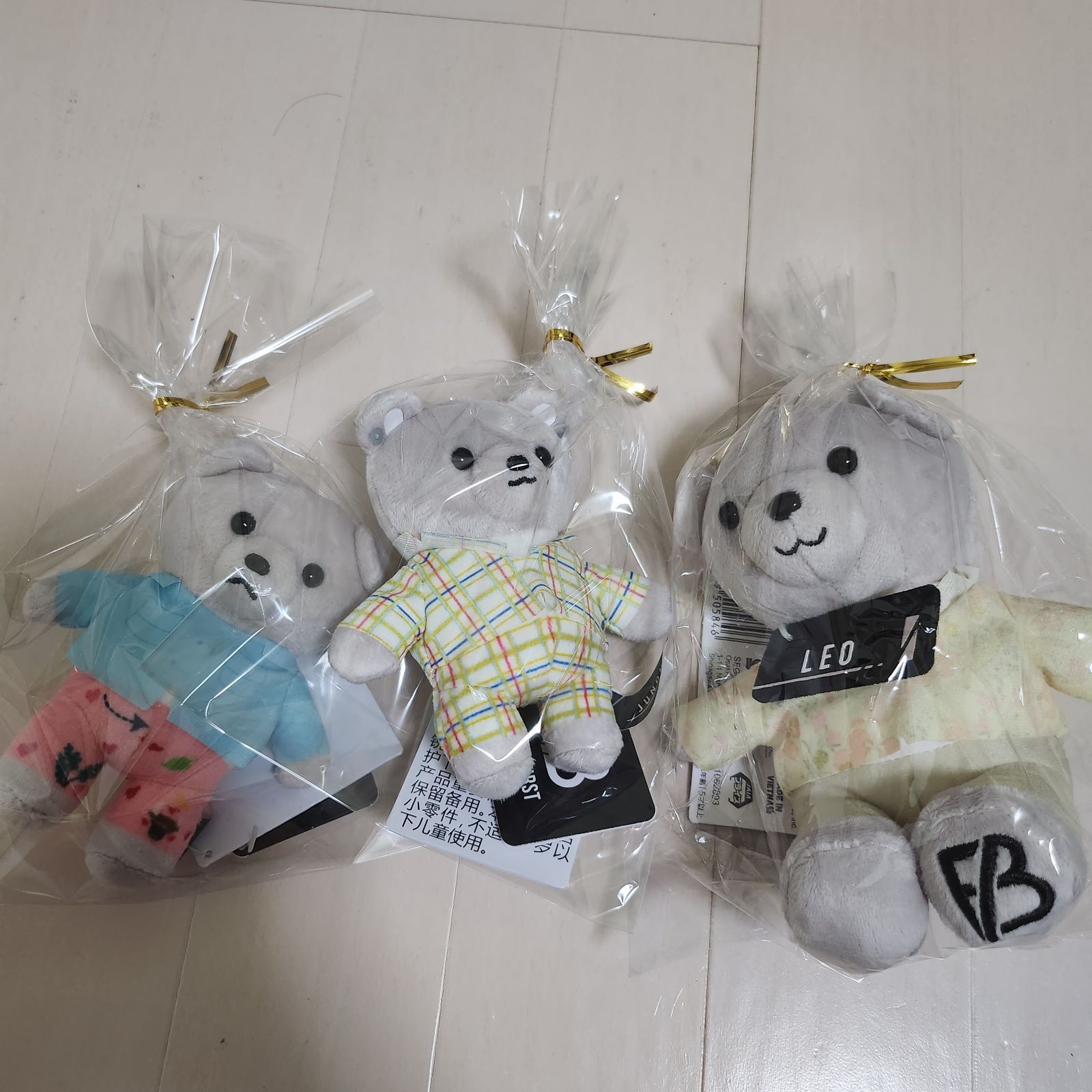 とっておきし新春福袋 be first BE:FIRST』のクマのぬいぐるみが
