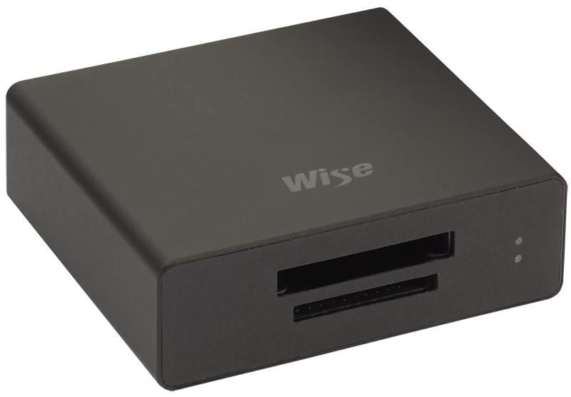 Wise CFexpress Type B|SD UHS-IIカードリーダー WA-CXS08 USB 3.2 Gen 2対応 CFexpress Type Bカード|SDカードリーダー