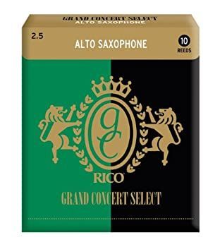 D Addario WoodWinds ダダリオ リード アルトサックス用 GRAND CONCERT SELECT RGC10ASX250 硬さ 2.5 10枚入り