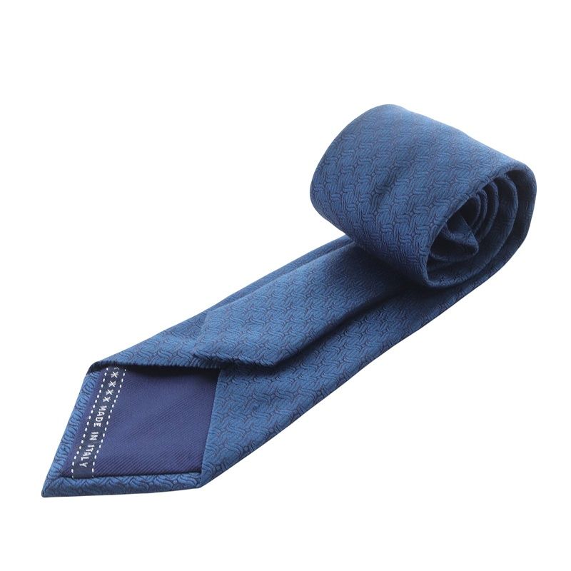 エルメネジルドゼニア Ermenegildo Zegna シルク 総柄 ネクタイ