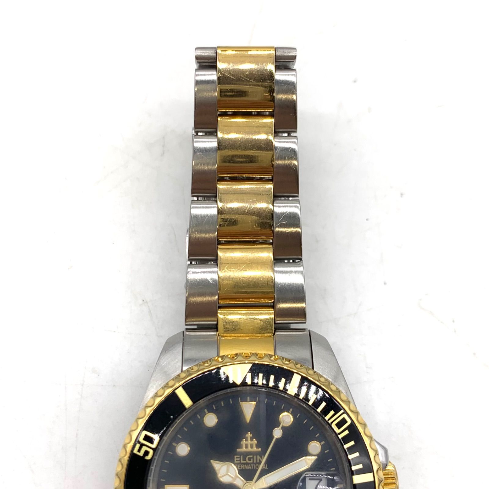 楽天市場】エルジン ELGIN 腕時計 FK-1362-SL ステンレス