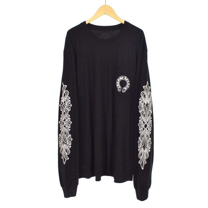 クロムハーツ CHROME HEARTS Tシャツ カットソー 長袖 ロンT ホース