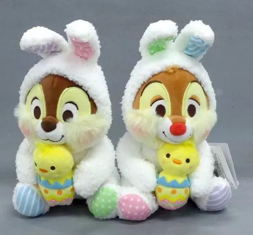 中古】ぬいぐるみ チップ＆デール(Easter 2019) ぬいぐるみ