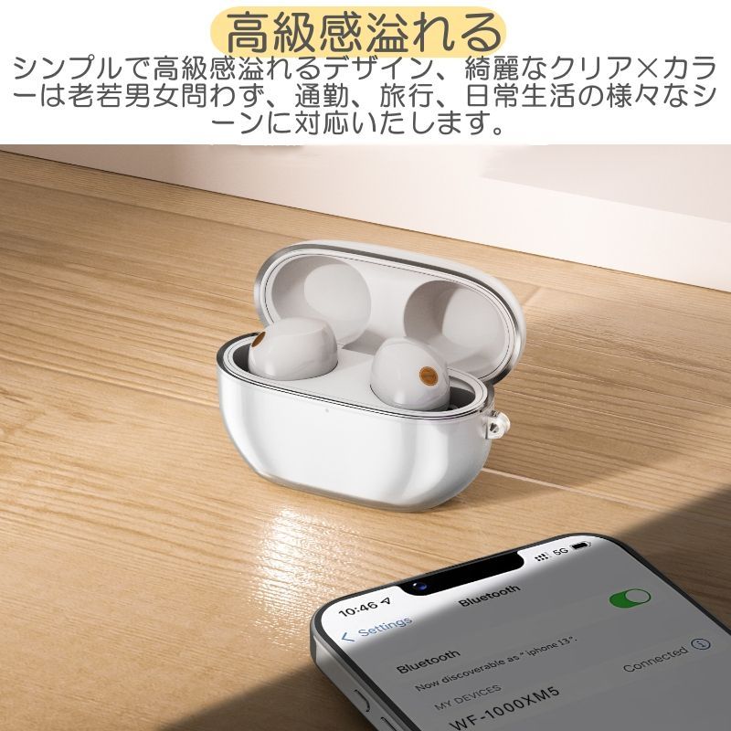 SONY WF-1000XM5 シルバー クリアケース付 SONY WF-1000XM5 シルバー クリアケース付 Sony WF-1000XM5