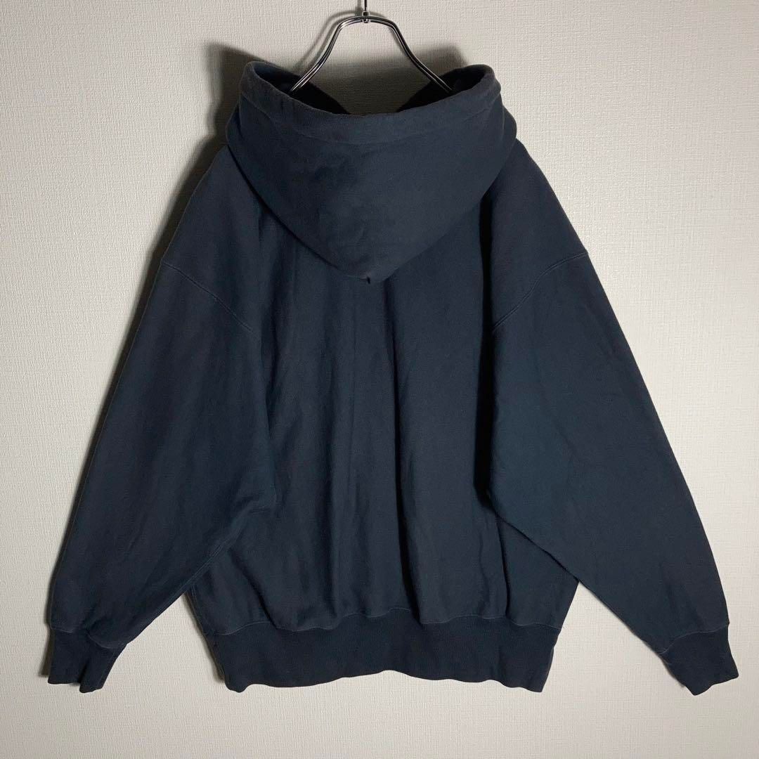 CHALLENGER プルオーバーパーカー ビッグロゴ 紺 L CHALLENGER プルオーバーパーカー ビッグロゴ 紺 L - メルカリ