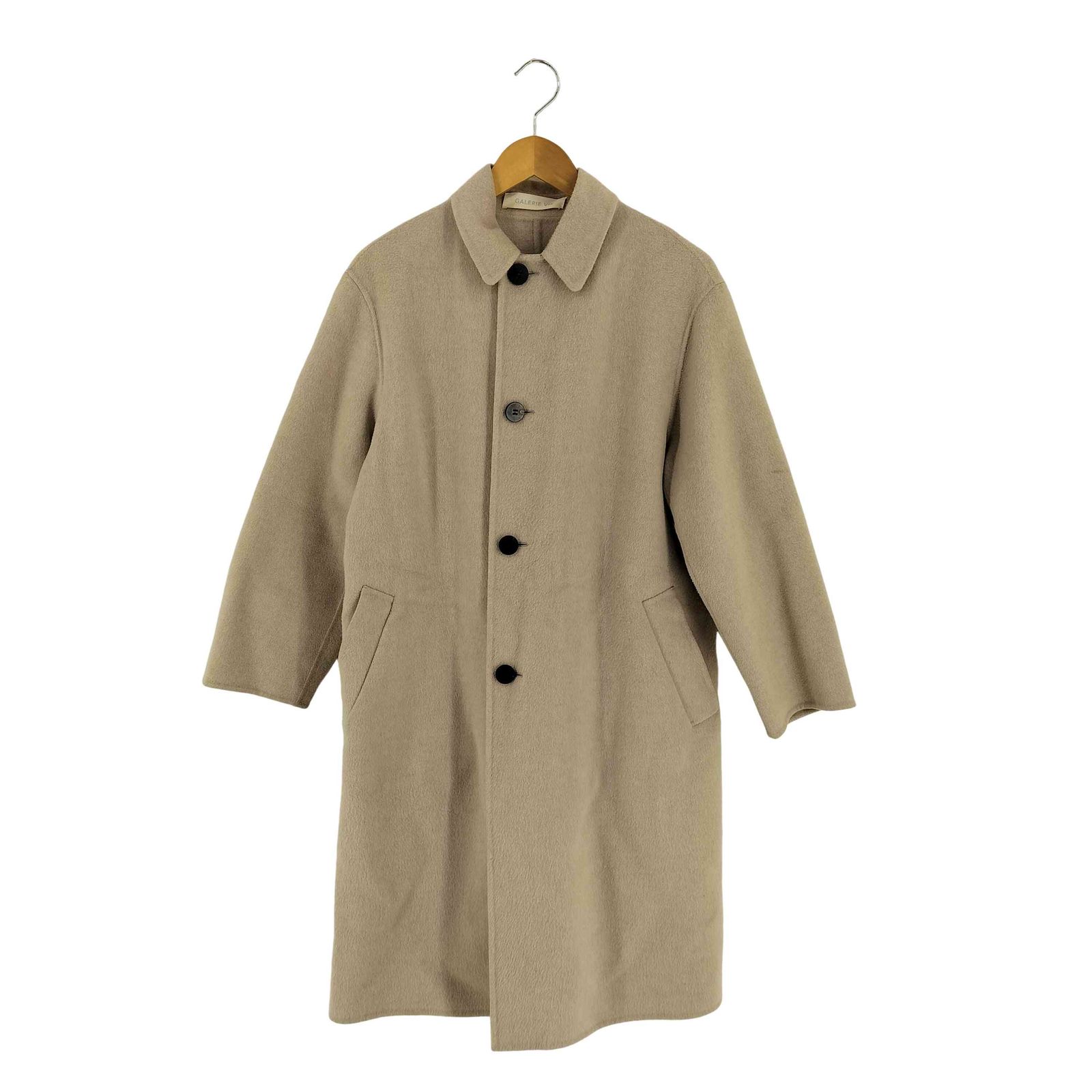 GALERIE VIE ベージュ チェスターコート 36 GALERIE ギャルリーヴィー