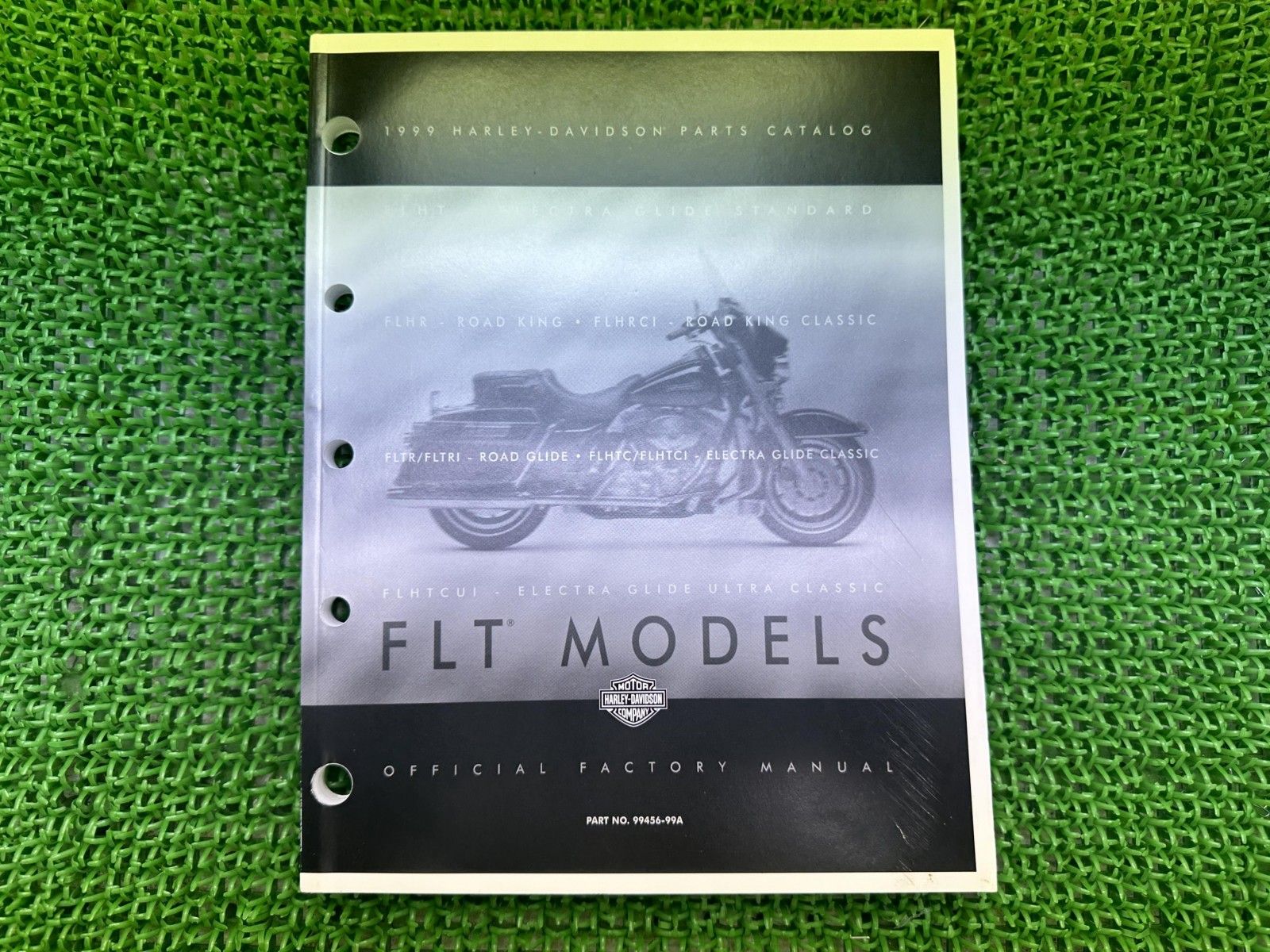 FLT パーツリスト 英語版 ハーレー 正規 バイク 整備書 1999年FLTモデル ツーリング パーツカタログ 車検 パーツカタログ 整備書 Np